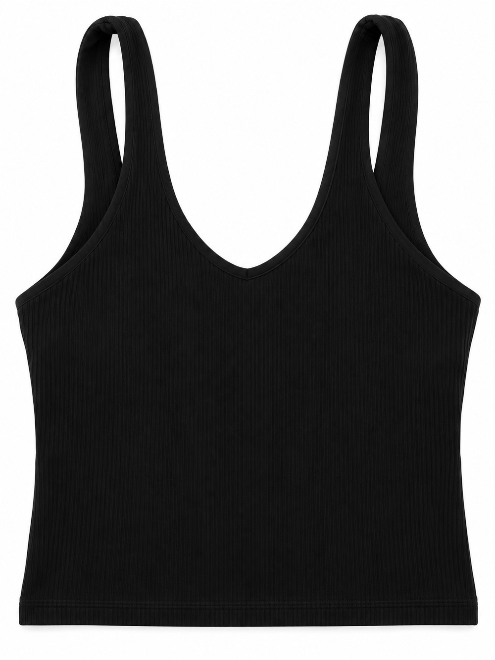 Lululemon Align Ribbed Tank Top Black Women’s Athletic Yoga Workout Crop Top